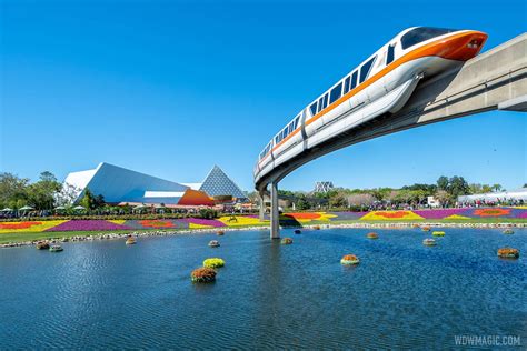 monorail transportation at disney world.